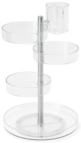 Пластмасов органайзер за козметика за баня/въртящ се Pirouette – Umbra