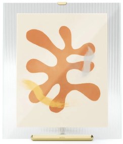 Стъклена стояща рамка златна 26x30,5 cm Flute – Umbra