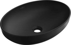 Mexen Cornelia мивка за баня 50 x 37 cm, черен мат - 21885085