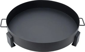 Градинска камина от чугун 60 см - преносима камина за дърва в градината