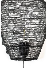 Черна стенна лампа Lena - White Label