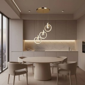 Лампа LED LHJ093-3CP GOLD