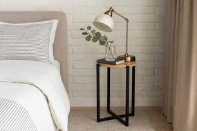 Кръгла масичка за кафе в лофт стил 29 x 42 cm