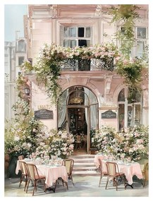 Картина 60x80 cm Café de Fleurs – Styler