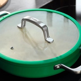 Тиган с капак/с керамично покритие ø 28 cm tegame Meda 3.0 – FABINI