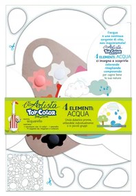 Водни бои Toy Color + шаблони