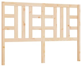 817840 vidaXL Горна табла за легло, 146x4x100 см, бор масив