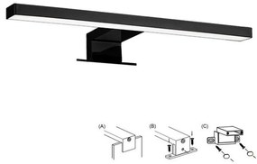 Top Light GILA C - LED осветление за баня, LED/5W/230V, IP44