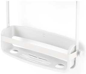 Бял висящ пластмасов рафт за баня Flex - Umbra