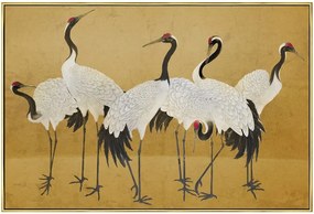 Рисуване Cranes in harmony