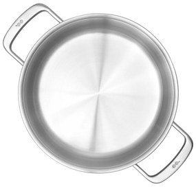 Тенджера от неръждаема стомана с капак подходяща за индукционен котлон 4 l Lucca 3.0 – FABINI