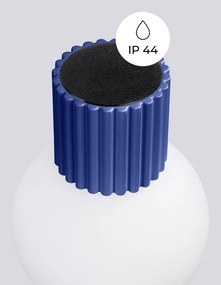 Тъмносиня стенна лампа Orbital – Sollux