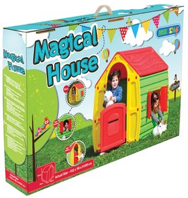 STARPLAST Градинска къща Magical House 102x90x109 см. Класическа