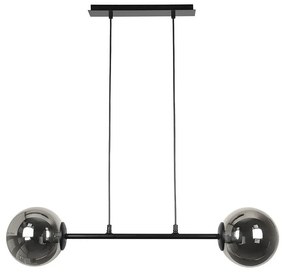 Полилей ФИОРЕ, черен/сив, 2xE27