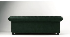 Тъмнозелен кадифен диван 230 cm Cambridge - Ropez