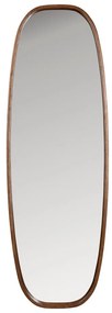 Стенно огледало от масивно дърво 40x120 cm Nyko – White Label