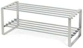 Метален шкаф за обувки в сребристо Rex - Spinder Design