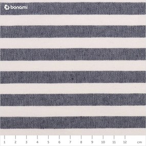 Бял/светлосин разтегателен диван 140 cm Roots - Karup Design