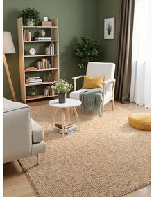 Светлокафяв килим подходящ за пране 240x340 cm Rocco Caramel – Elle Decoration