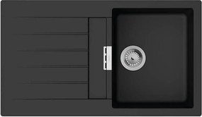 Hansgrohe S520-F345 Композитна мивка за вграждане върху плот