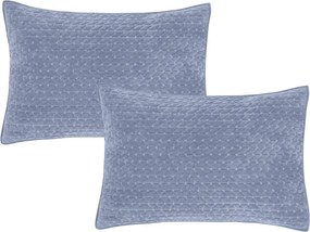 Декоративни възглавници в комплект 2 бр. 50x75 cm Attica Velvet – Bianca