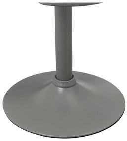 Сиви бар столове в комплект от 2 бр. с регулируема височина от имитация на кожа (височина на седалката 56,5 cm) – Casa Selección