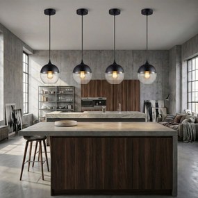 Висяща лампа Zenit A Black APP018-1CP