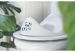 Бяла детска тоалетна седалка PANDA - Rotho