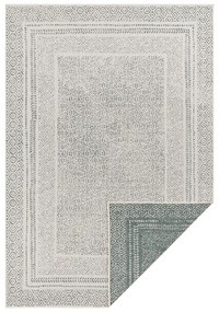 Зелен и бял килим на открито Берлин, 80 x 150 cm - Ragami