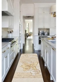 Бежова пътека подходяща за пране 58x140 cm Sandy – Oyo Concept