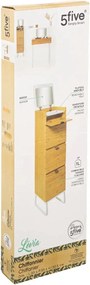 Шкаф с чекмеджета 5five Levia, Бамбук