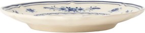 Синя/бежова десертна глинена чиния ø 17 cm Vila – Costa Nova