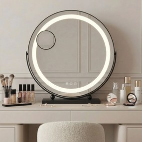 Огледало LED MAKE-UP Black 40 cm
