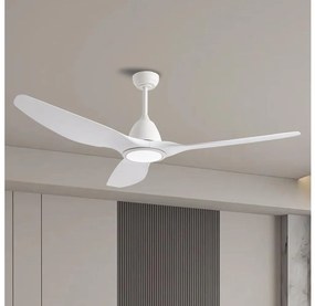 ZEVENTI - LED Вентилатор за таван URBINO LED/20W/230V Wi-Fi Tuya бял + д.у.