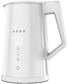 AENO Electric Kettle EK8S Smart: 1850-2200W, 1.7L, Strix, Double-walls, Temperature Control, Keep warm Function, Control via Wi-Fi, LED-display, Non-heating body, Auto Power Off, Dry tank Protection