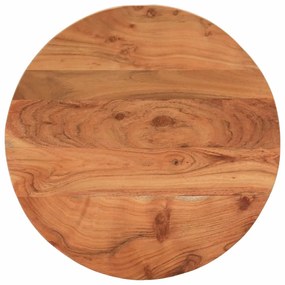 370046 vidaXL Плот за маса, Ø40x2,5 см, кръгъл, акациево дърво масив