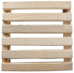Дървена подвижна подложка за саксии , 29 x 29 cm - Esschert Design