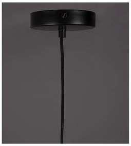 Жълто-черна висяща лампа с метален абажур ø 12 cm Cubo - Dutchbone