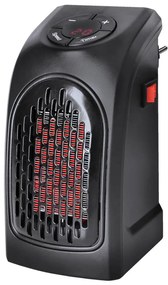 Solight KP09 - Мини вентилатор с керамичен нагревател 350W/230V за контакт