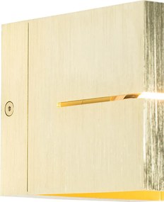 Интелигентен стенен аплик златен 9,7 см с WiFi G9 - Transfer