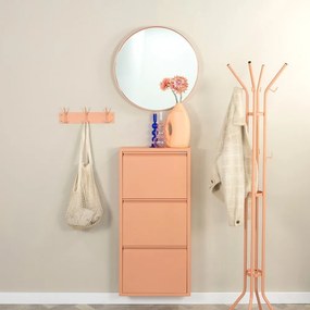 Метална закачалка за стена в цвят сьомга Fusion - Spinder Design