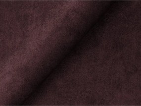 Бордо кадифен диван 255 cm Aloha – Makamii