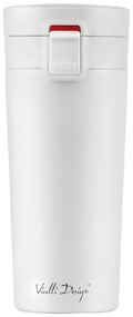 Бял термос за пътуване , 400 ml Fuori - Vialli Design