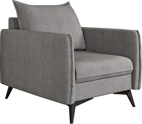 Сиво кресло Juli Bis – Ropez