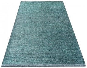Красив висококачествен килим тюркоазен