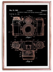 Постер в рамка Камера, 40 x 60 cm Camera e Sauer - Really Nice Things
