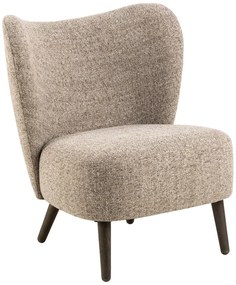 Бежово кресло от букле Elmont – Actona