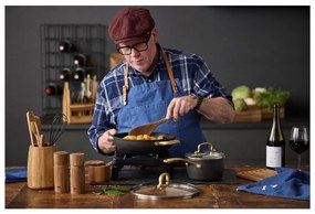 Алуминиев тиган с капак и незалепващо покритие подходящ за индукционен котлон 1,5 l – Holm