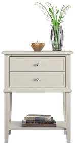 Светлосиво нощно шкафче Franklin – Støraa