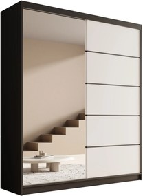 Плъзгащ се гардероб Shelvia 180-Leuko-Мауро